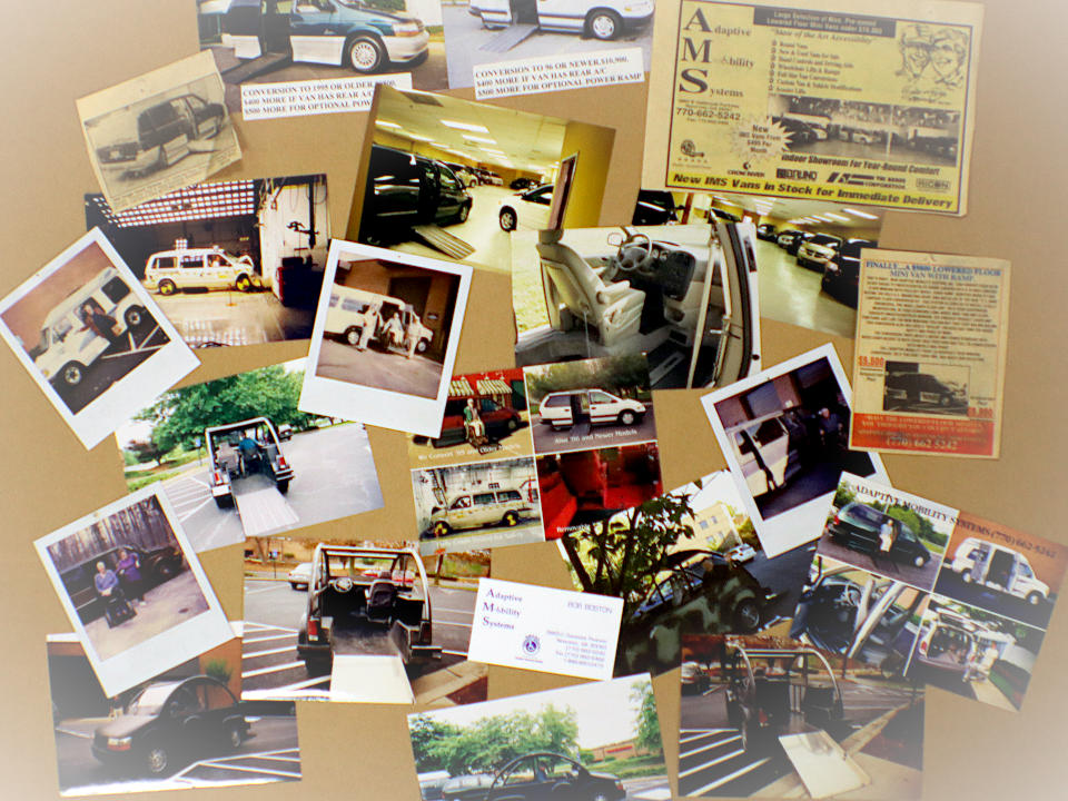 adaptive mobility systems inc early years photo collage